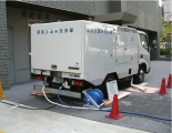 超高圧温水洗浄車